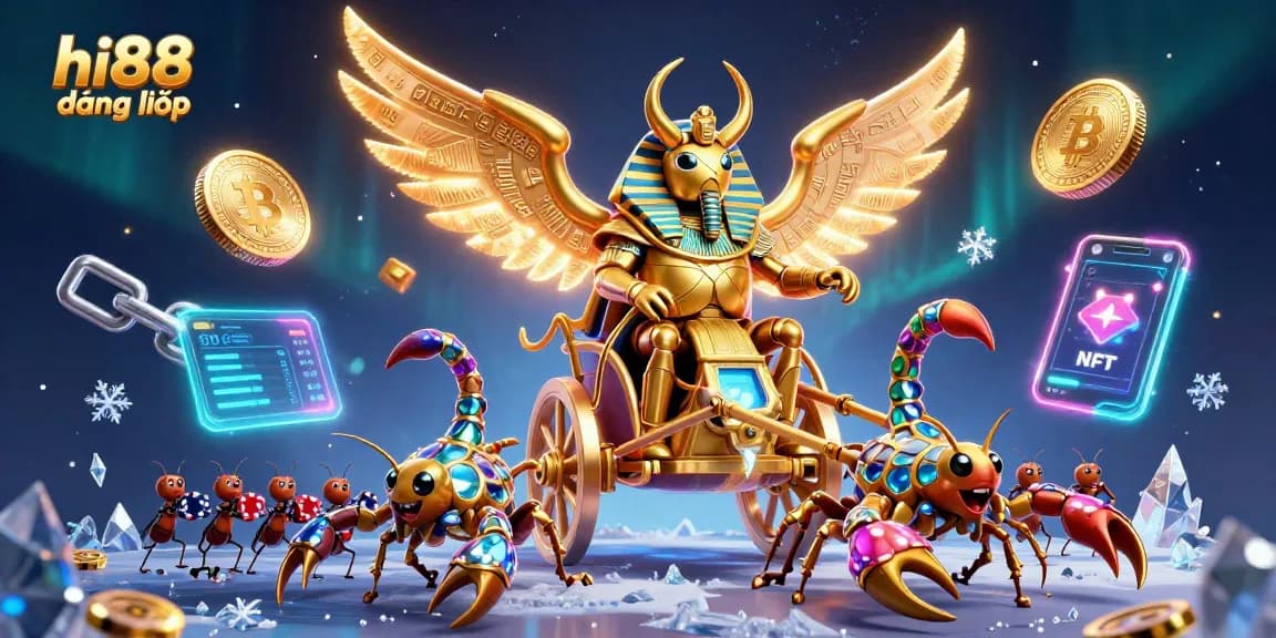 Engage with hi88 đăng nhập at this 3D illustration showcasing a thrilling casino adventure.