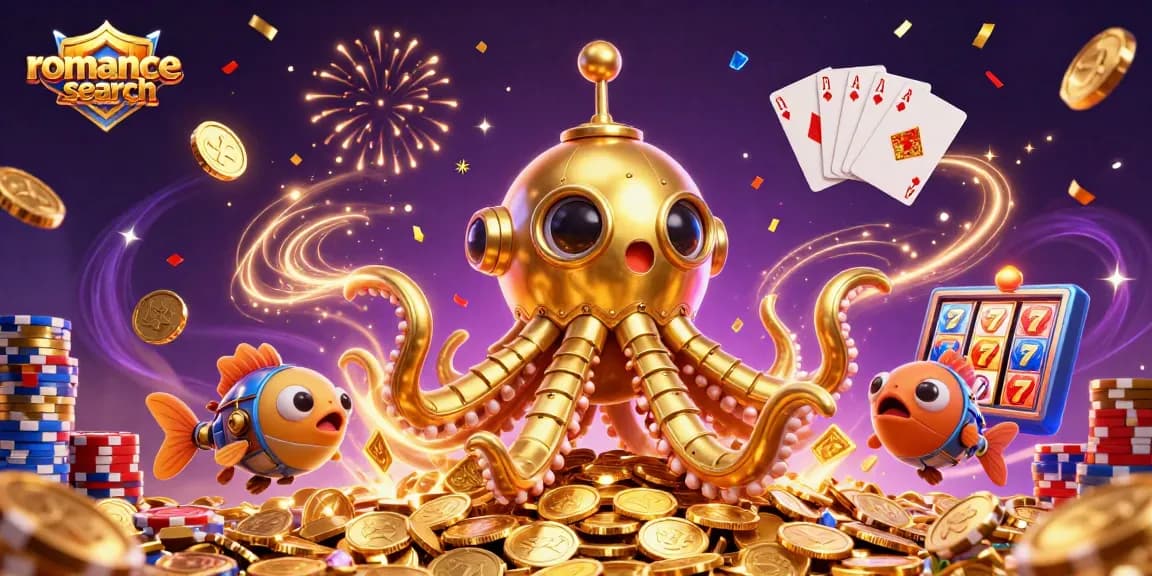 Engage in the excitement of romance-search with golden coins and lavish casino elements!