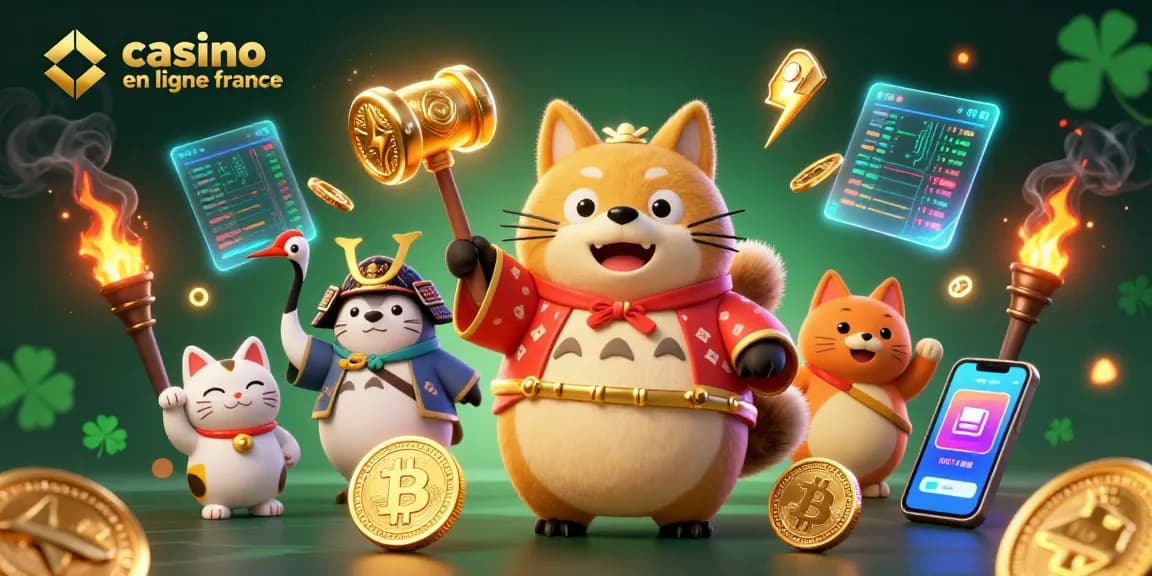 Jouez au casino en ligne France en découvrant des personnages colorés et des éléments de jeu captivants.