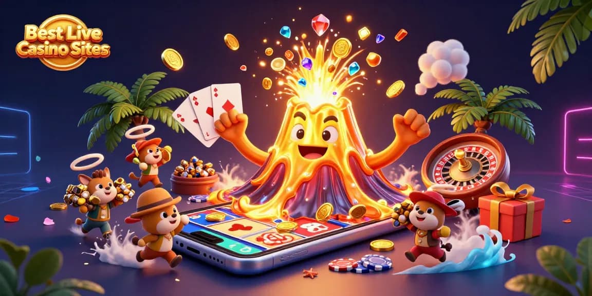 Experience the excitement of the Best Live Casino Sites with vibrant games, treasures, and rich graphics.