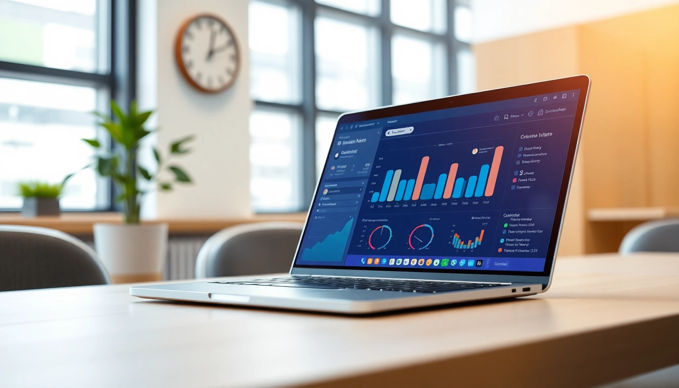 Automate calendar management with a professional digital assistant managing schedules in a modern office setup.