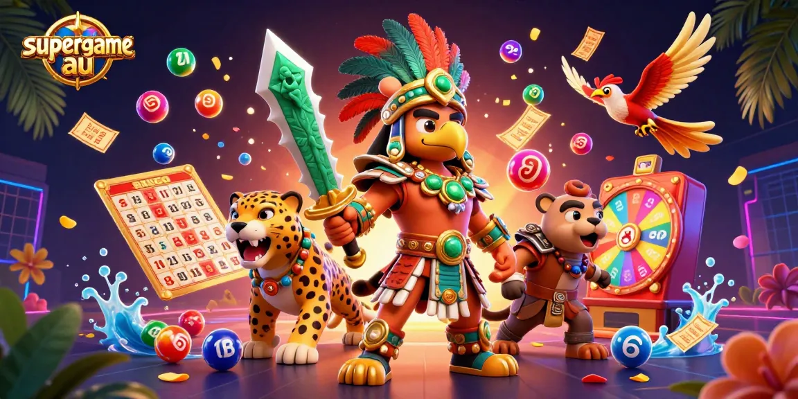 Experience thrilling moments at supergame au with vibrant casino elements and dynamic characters.