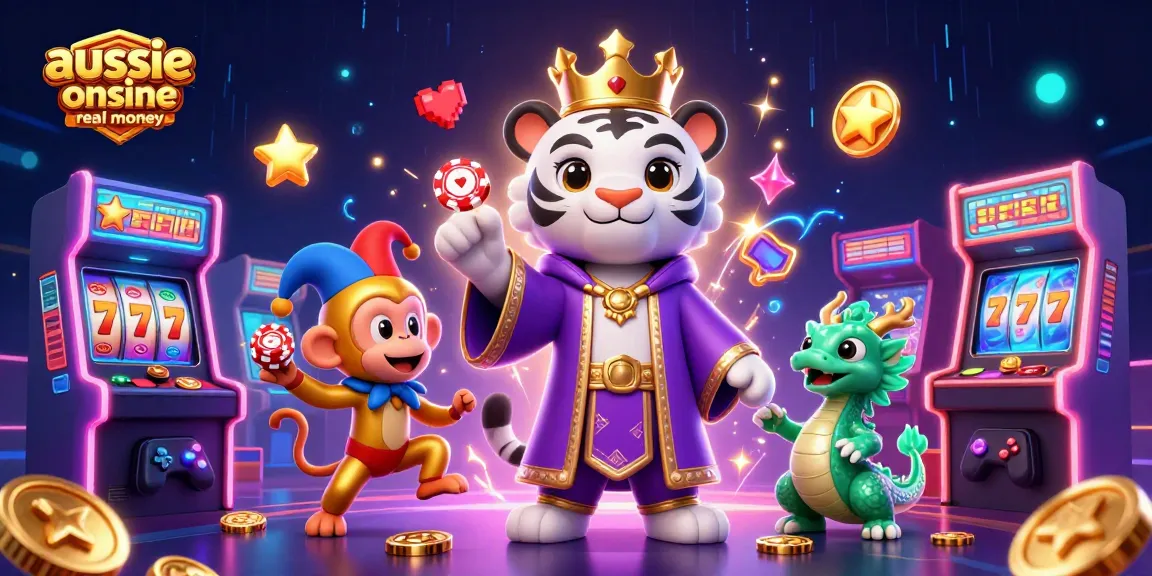 Engage with the vibrant world of aussie online casino real money, where a royal tiger rules the games.