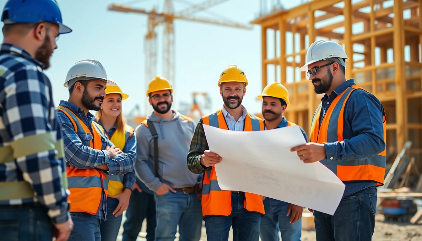 Join contractor association to build a successful and reliable team at a construction site.