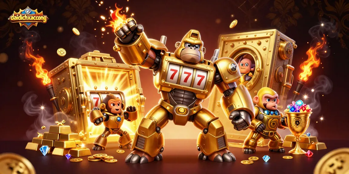 Daidichxacsong gamers conquer the slot machine battlefield with gold treasures and explosive action.