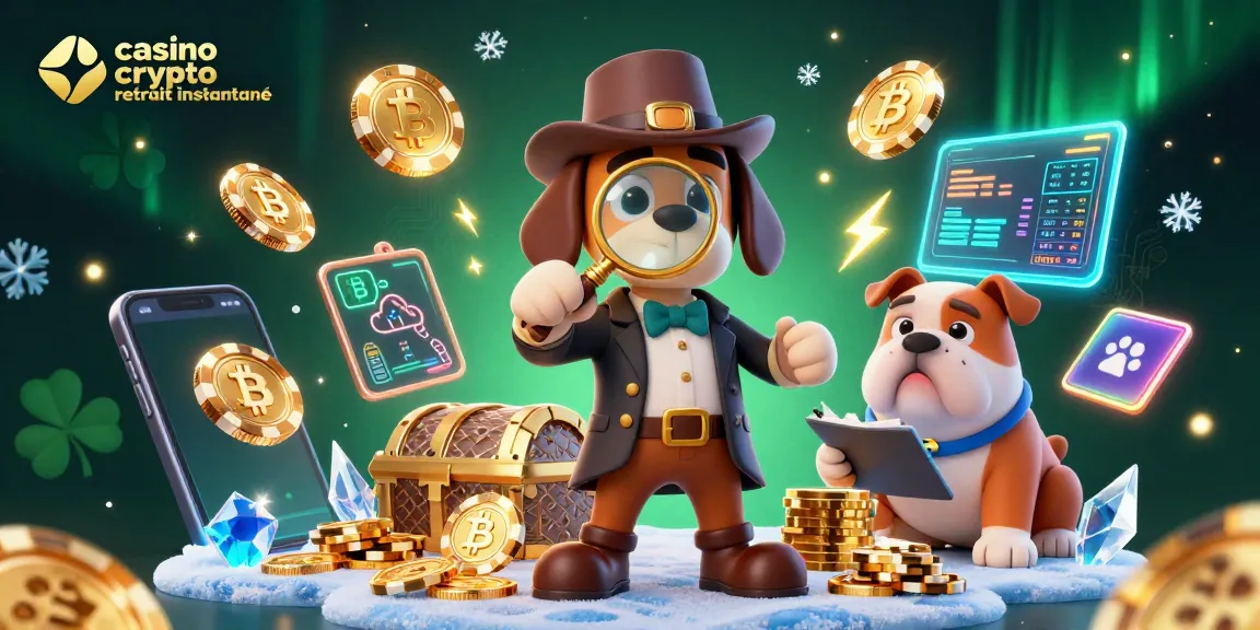 Retirer vos gains rapidement avec casino crypto retrait instantané et Bitcoin.