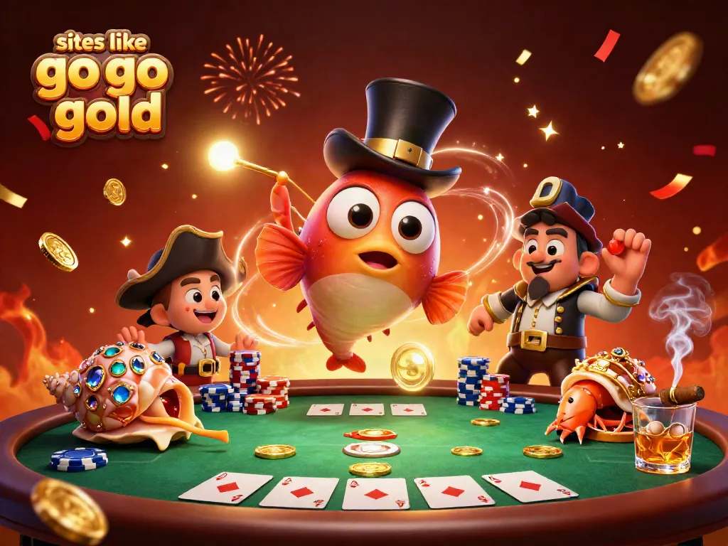 Discover sites like Go Go Gold with exciting games and rewards in a vibrant casino setting.