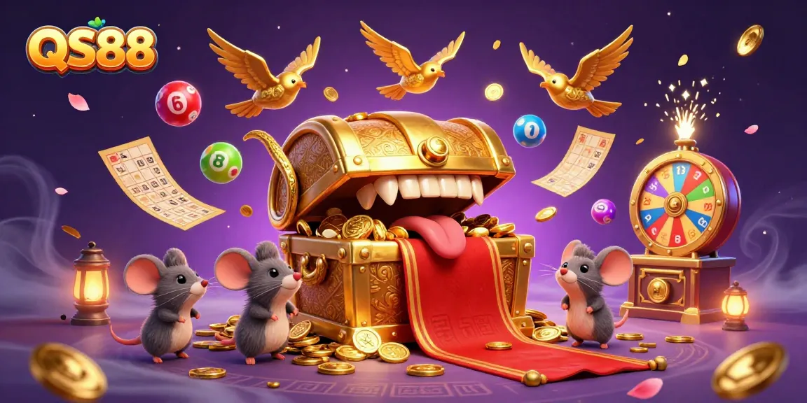 Experience thrilling wins at QS88 with vibrant games, spinning wheels, and lottery excitement.
