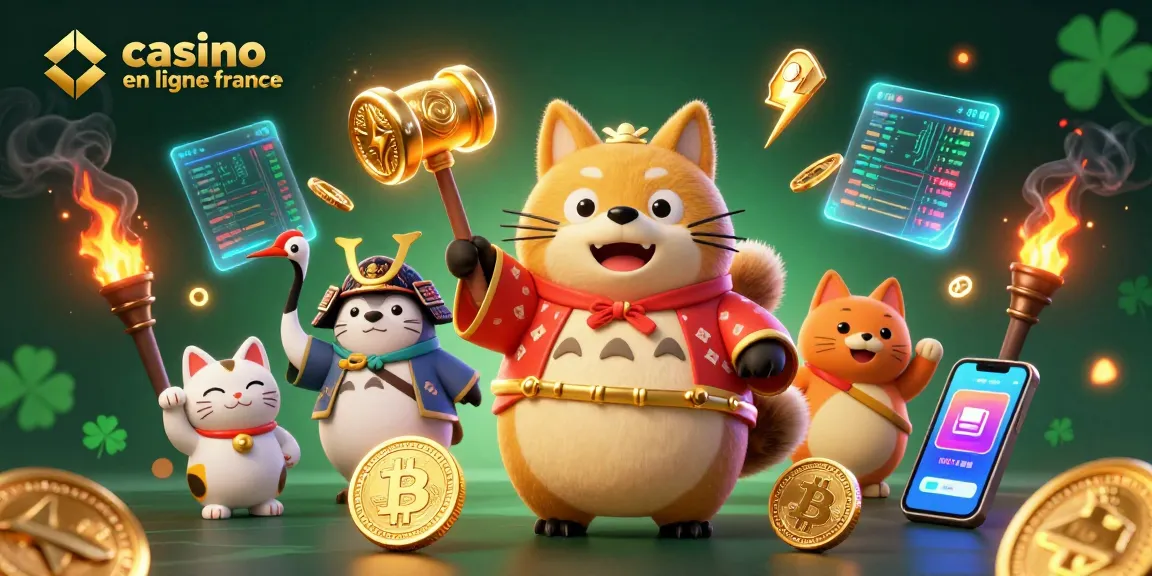 Jouez au casino en ligne France en découvrant des personnages colorés et des éléments de jeu captivants.