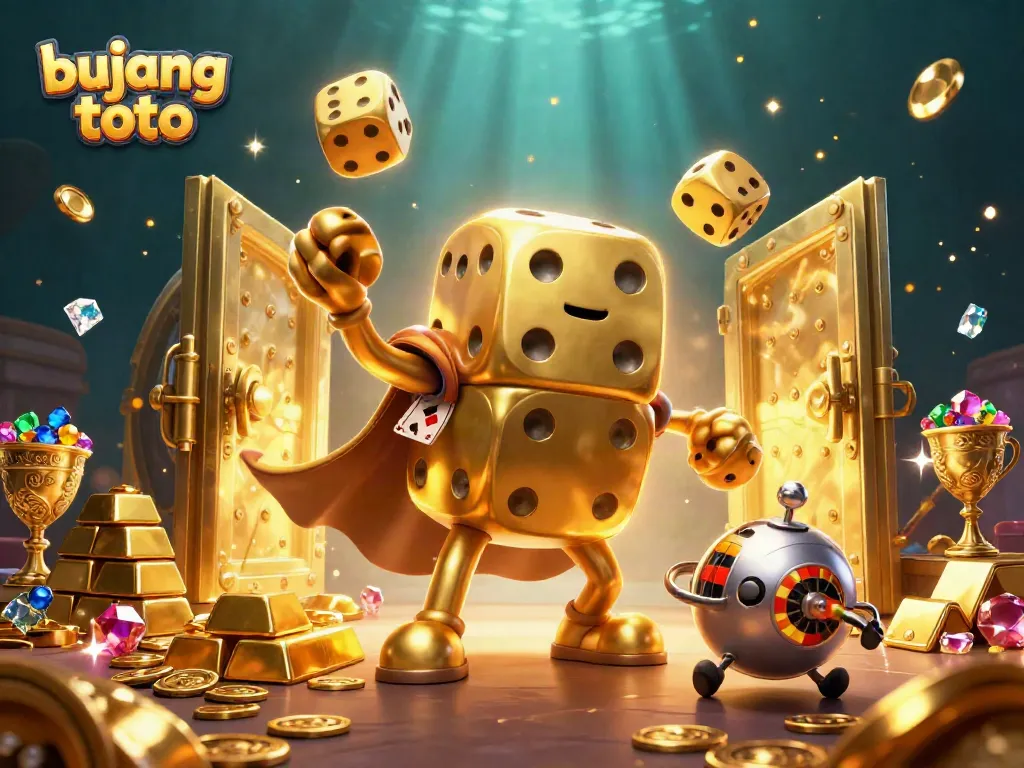 Engage with the vibrant world of bujang toto featuring 3D dice characters and casino treasures