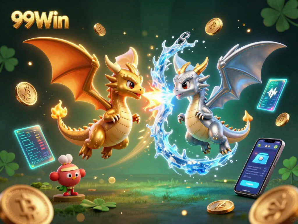 Experience thrilling wins at 99Win with captivating dragons and exciting crypto elements.