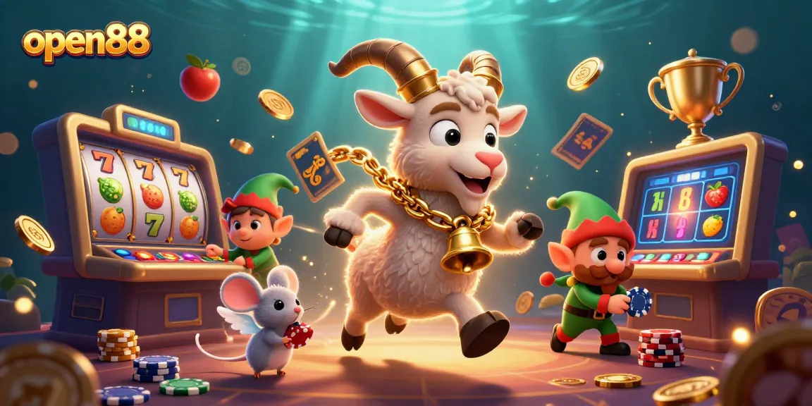 Engage with open88's thrilling casino adventure with Krampus and mischievous gremlins.