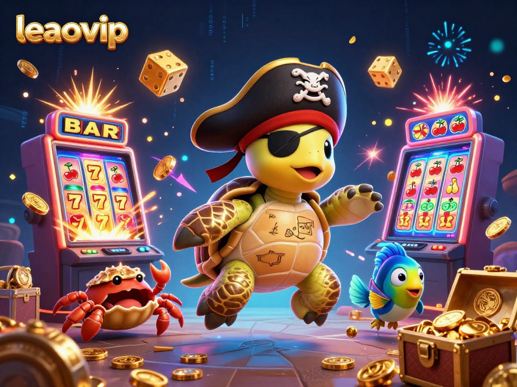 Experience the thrilling fun of leaovip with vibrant characters and exciting casino elements.