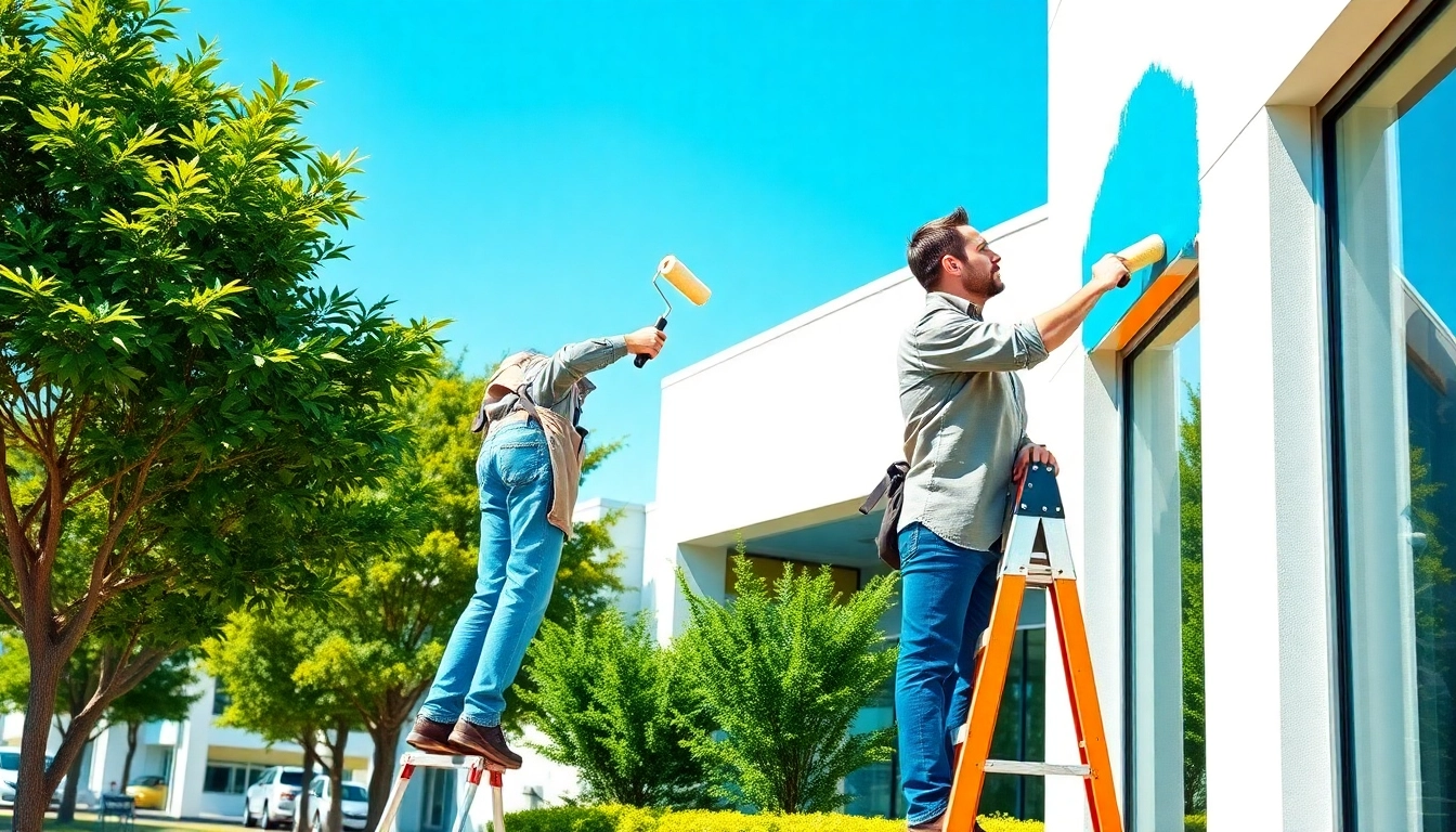 Enhance your space with professional commercial painting and decorating services.