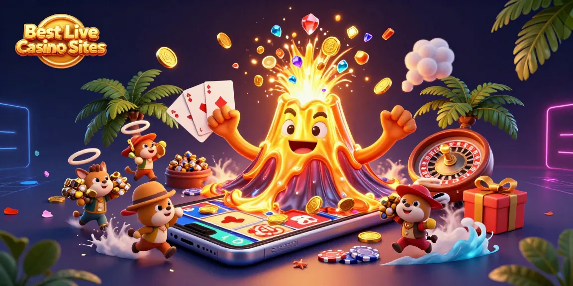Experience the excitement of the Best Live Casino Sites with vibrant games, treasures, and rich graphics.