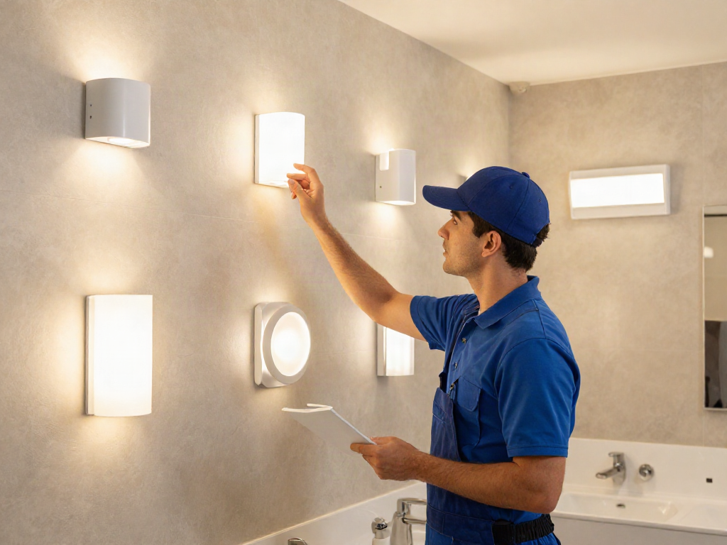 Aplica LED baie moderne, furnizate de servicii locale de încredere, pentru un iluminat eficient și elegant.