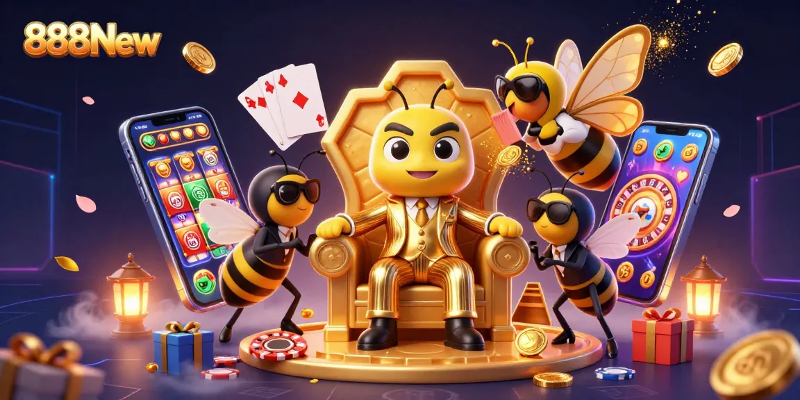 Experience thrilling gameplay with the 888New online casino featuring lively characters and dynamic slot games.