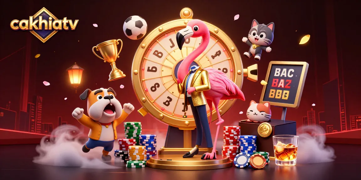 Experience exciting sports betting with cakhiatv as thrilling characters celebrate wins