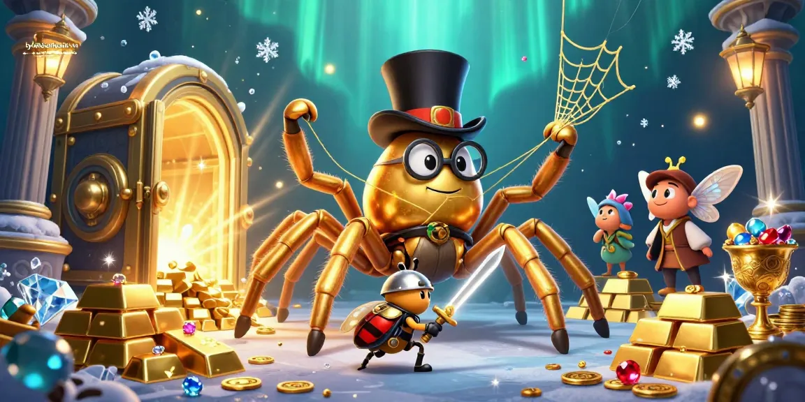 Experience thrilling gameplay at tylekeonhacai-vn with vibrant casino-themed characters and treasure-filled scenes.