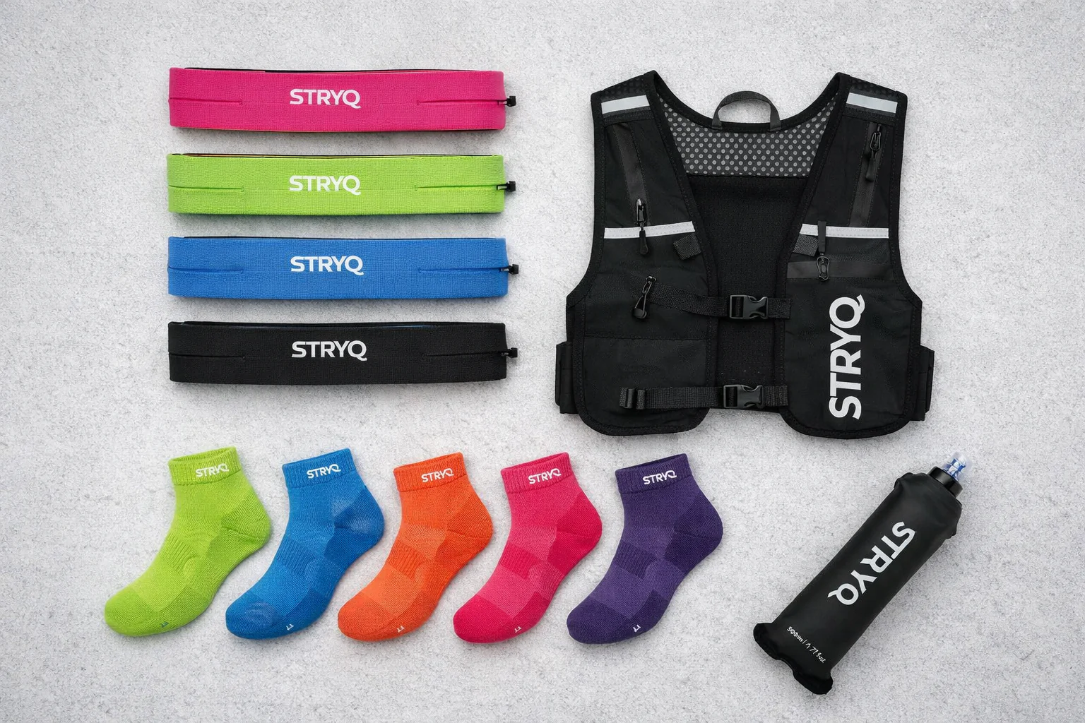 STRYQ running vests Built for Comfort, Endurance, and Practicality