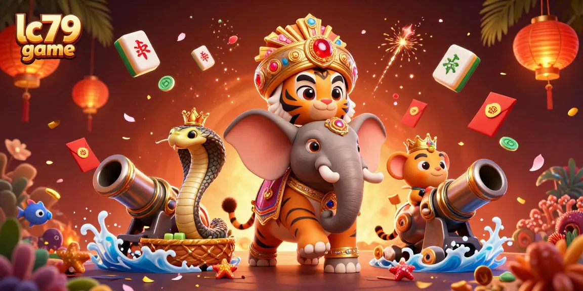 Trải nghiệm game bắn cá tại lc79 game với hình ảnh vui nhộn và hấp dẫn.