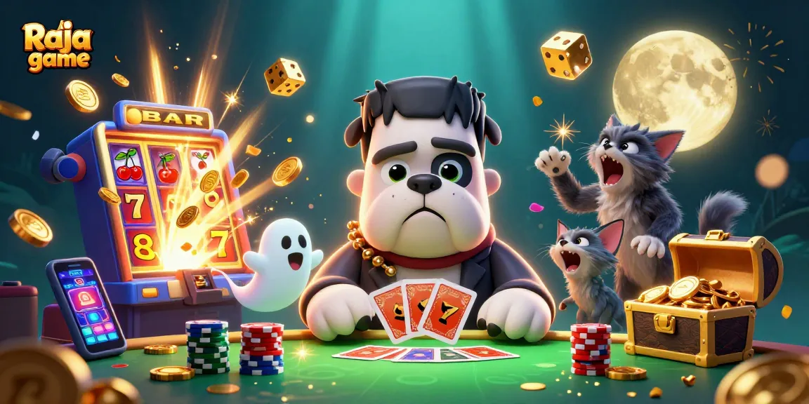 Engage in thrilling rounds at Raja game with colorful characters and dynamic casino elements!