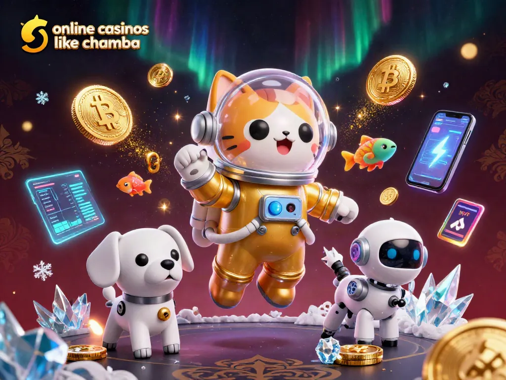 Play with online casinos like Chumba in a vibrant, cartoon universe full of betting excitement.